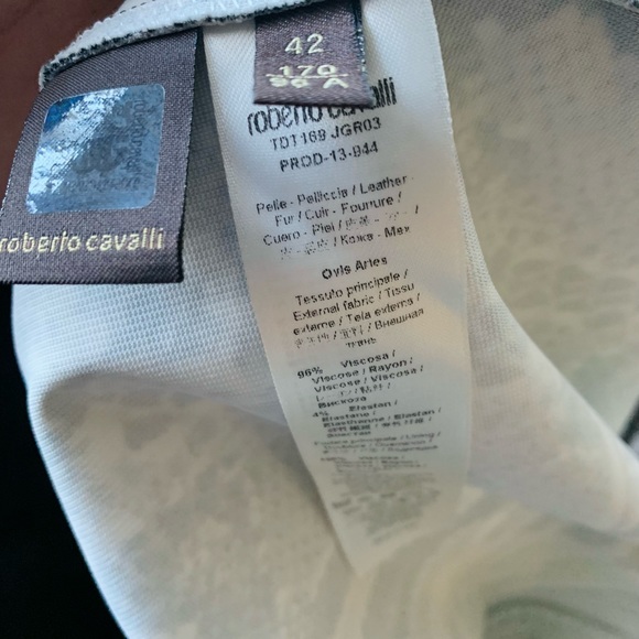 Roberto Cavalli Animal Print Knee Length Dress - Picture 10 of 10